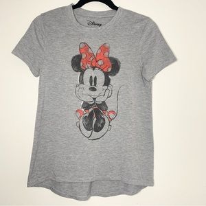 Disney | Minnie Mouse Gray Shortsleeved T-shirt - XS